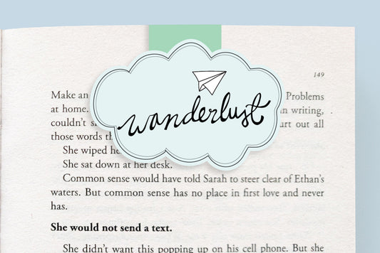 Wanderlust Magnetic Bookmark (Jumbo)