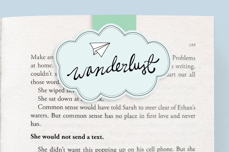 Wanderlust Magnetic Bookmark (Jumbo)