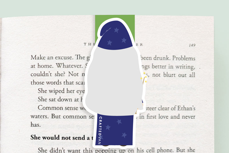 Wizard Magnetic Bookmark (Jumbo)