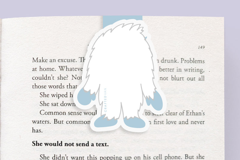 Yeti Magnetic Bookmark (jumbo)