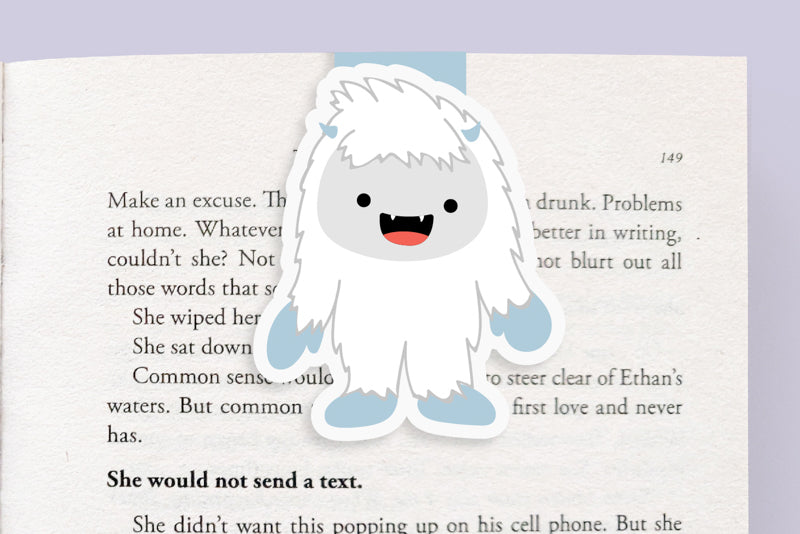 Yeti Magnetic Bookmark (jumbo)