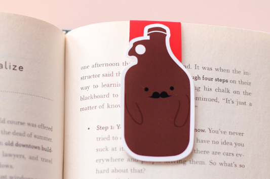 Beer Growler Magnetic Bookmark (Jumbo)