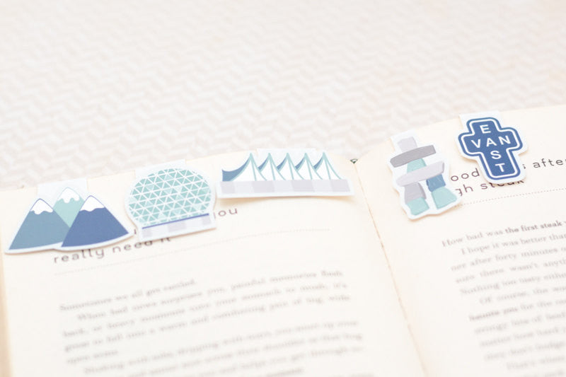 Vancouver Magnetic Bookmarks (Mini 5 pack)