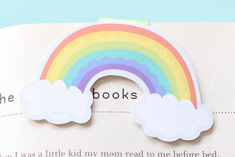 Rainbow Magnetic Bookmark (Jumbo)
