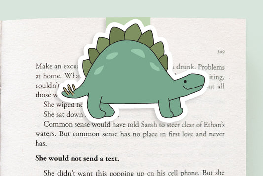 Stegosaurus "Spike" Magnetic Bookmark (Jumbo)