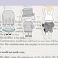 Alice In Wonderland Mini Magnetic Bookmarks 3-pack - CVM1311ALIC