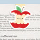 Apple Jumbo Magnetic Bookmark - CVJ1269APPL