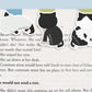 Black and White Cats Mini Magnetic Bookmarks 3-Pack - CVM1309BWCA