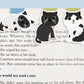 Black and White Cats Mini Magnetic Bookmarks 3-Pack - CVM1309BWCA