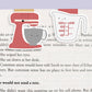Baking Mini Magnetic Bookmarks 2-pack - CVM1299BAKI