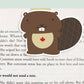 Beaver Jumbo Magnetic Bookmark - CVJ1019BEAV