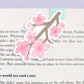 Blossom Jumbo Magnetic Bookmark - CVJ1151BLOS