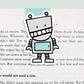 Blue Robot Jumbo Magnetic Bookmark - CVJ1291ROBO