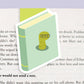 Bookworm Jumbo Magnetic Bookmark - CVJ1279GREE