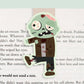 Zombie Boy Jumbo Magnetic Bookmark - CVJ1229ZOMB