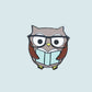 Owl Reading Pin - CVP1065OWLR
