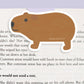 Capybara Jumbo Magnetic Bookmark - CVJ1212CAPY