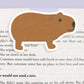 Capybara Jumbo Magnetic Bookmark - CVJ1212CAPY