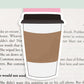 Chai Tea Jumbo Magnetic Bookmark - CVJ1243CHAI