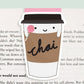Chai Tea Jumbo Magnetic Bookmark - CVJ1243CHAI