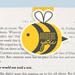 Bee You Jumbo Magnetic Bookmark - CVJ1102BEEY
