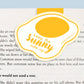 Sunny Side Up Egg Magnetic Bookmark - CVJ1101SUNN