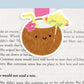 Coconut Drink Jumbo Magnetic Bookmark - CVJ1248COCO