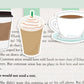 Coffee Mini Magnetic Bookmarks 3-Pack - CVM1030COFF