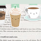 Coffee Mini Magnetic Bookmarks 3-Pack - CVM1030COFF