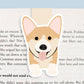 Corgi Jumbo Magnetic Bookmark - CVJ1010CORG