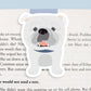 English Bulldog Jumbo Magnetic Bookmark - CVJ1176BULL