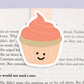 Cupcake Jumbo Magnetic Bookmark - CVJ1263CUPC