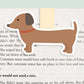 Dachshund Dog Jumbo Magnetic Bookmark - CVJ1158DACH