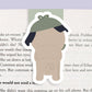 Detective Pug Dog Jumbo Magnetic Bookmark - CVJ1160DPUG