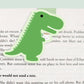 T-Rex Jumbo Magnetic Bookmark - CVJ1017TREX
