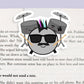 Drums Jumbo Magnetic Bookmark - CVJ1119DRUM
