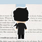 Edgar Allen Poe Jumbo Magnetic Bookmark - CVJ1285EDGA