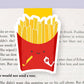 Fries Jumbo Magnetic Bookmark - CVJ1418FRIE