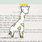 Giraffe Jumbo Magnetic Bookmark - CVJ1220GIRA