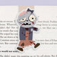 Zombie Girl Jumbo Magnetic Bookmark - CVJ1230ZOMG