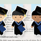 Grad Boy Jumbo Magnetic Bookmark - CVJ1278GRAB