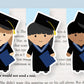 Grad Girl Jumbo Magnetic Bookmark - CVJ1277GRAG
