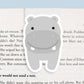Hippo Jumbo Magnetic Bookmark - CVJ1143HIPP