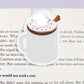 Hot Chocolate Jumbo Magnetic Bookmark - CVJ1246HOTC