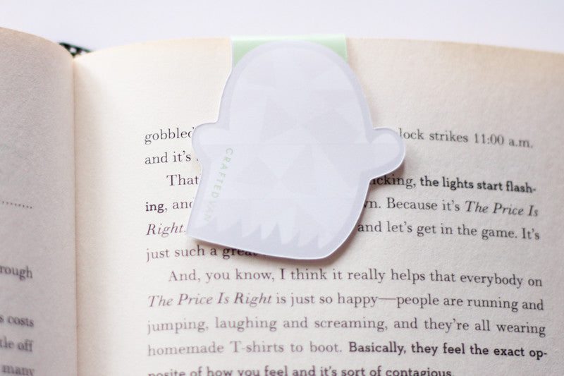 Ghost Jumbo Magnetic Bookmark - CVJ1234GHOS