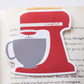 Mixer Jumbo Magnetic Bookmark  - CVJ1261MIXE