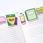 School Day Mini Magnetic Bookmarks 5-pack - CVM1328SCHO
