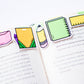 School Day Mini Magnetic Bookmarks 5-pack - CVM1328SCHO