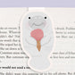 Manatee Ice Cream Jumbo Magnetic Bookmark - CVJ1137ICMA