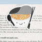Instant Noodles Jumbo Magnetic Bookmark  - CVJ1254INST